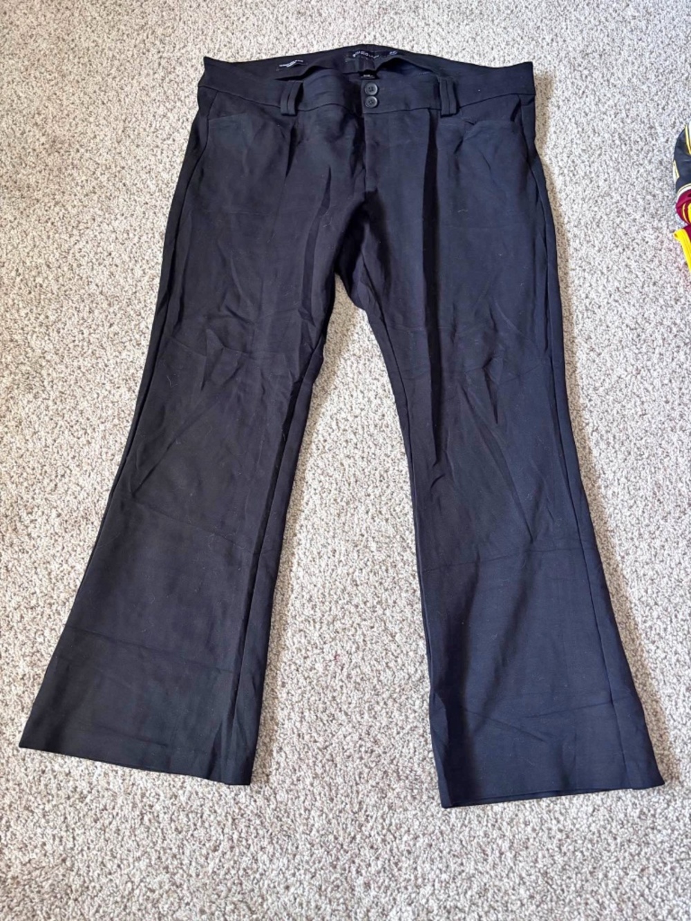 Torrid Black Bootcut Trouser Pants  - Size 18R Professional Career